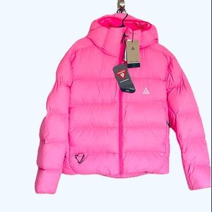 Nike ACG ThermaFit ADV Puffer Jacket Lunar Lake Women’s Size Small FZ6761-010